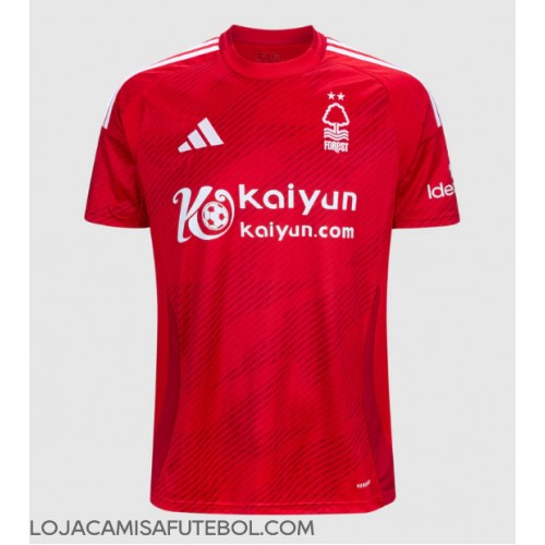 Camisa de Futebol Nottingham Forest Equipamento Principal 2024-25 Manga Curta